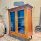 DISPLAY CABINET, CHERRY WOOD BOOKCASE IN DIRECTOIRE STYLE, 19TH CENTURY