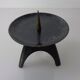 German Brutalist Iron Candleholder, 1960s