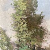 Painting "Path in the heather"