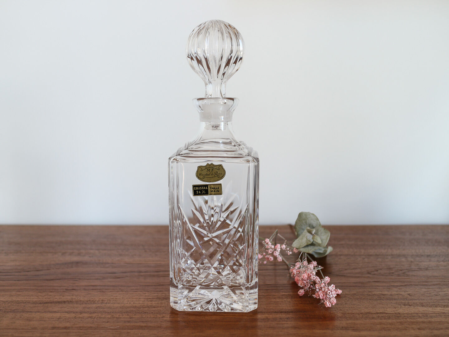Paris Crystal Whisky Carafe