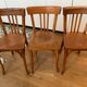 3 Chaises bistrot dont 2 Baumann