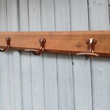 Antique wall coat rack