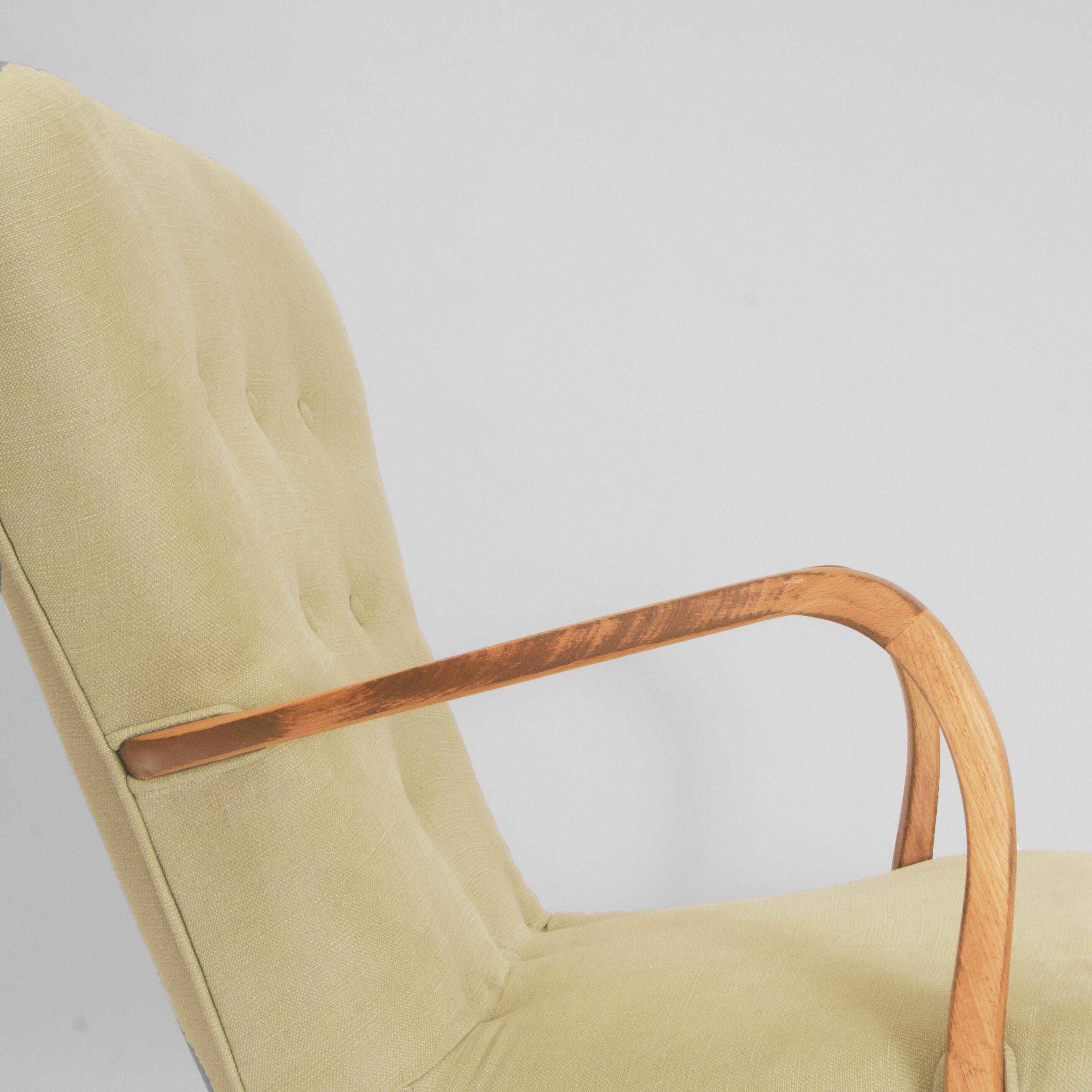 Vintage Danish lounge armchair