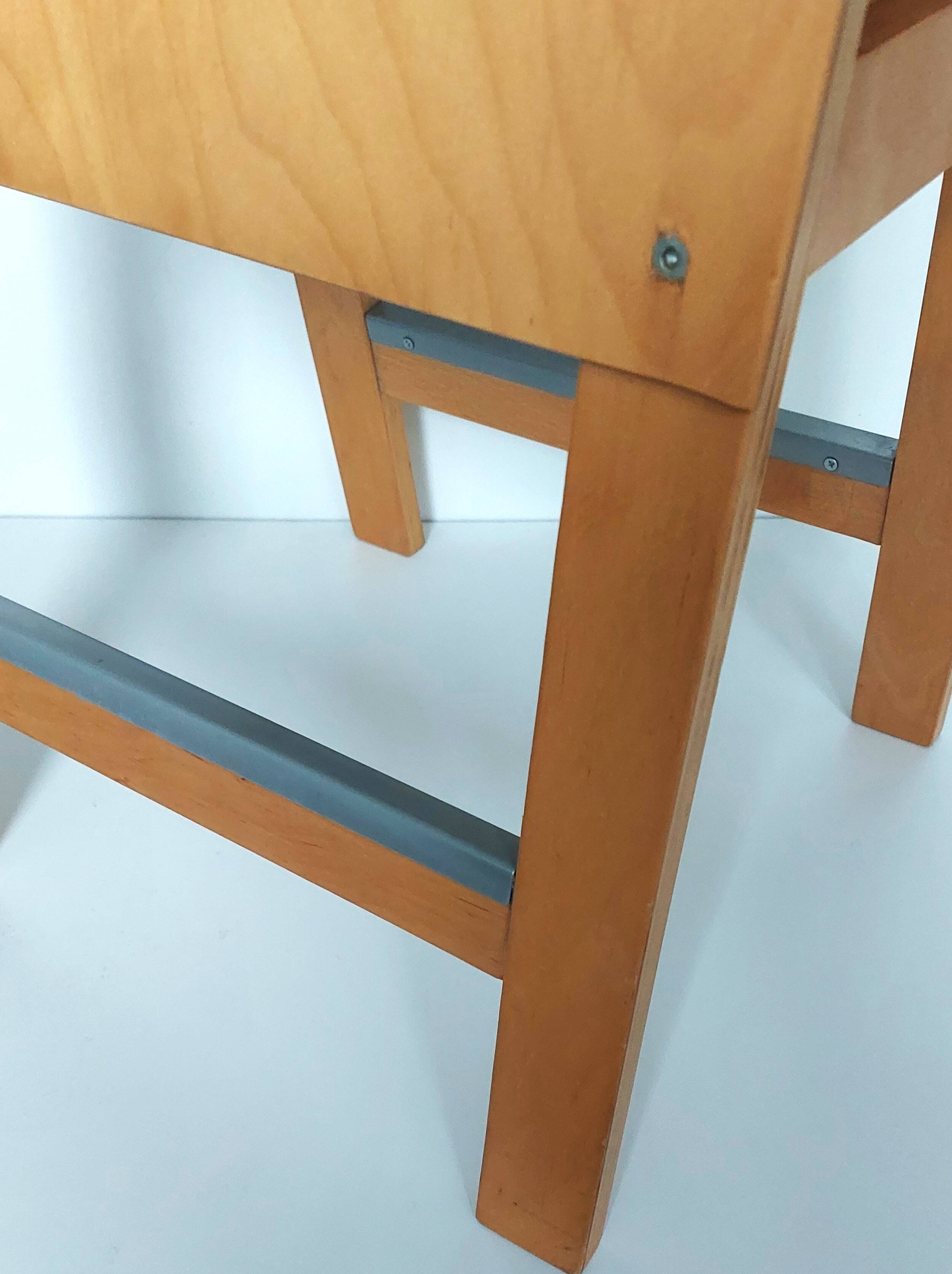 Vintage plywood stool 'Salve' by Ehlen Johansson for IKEA 2002