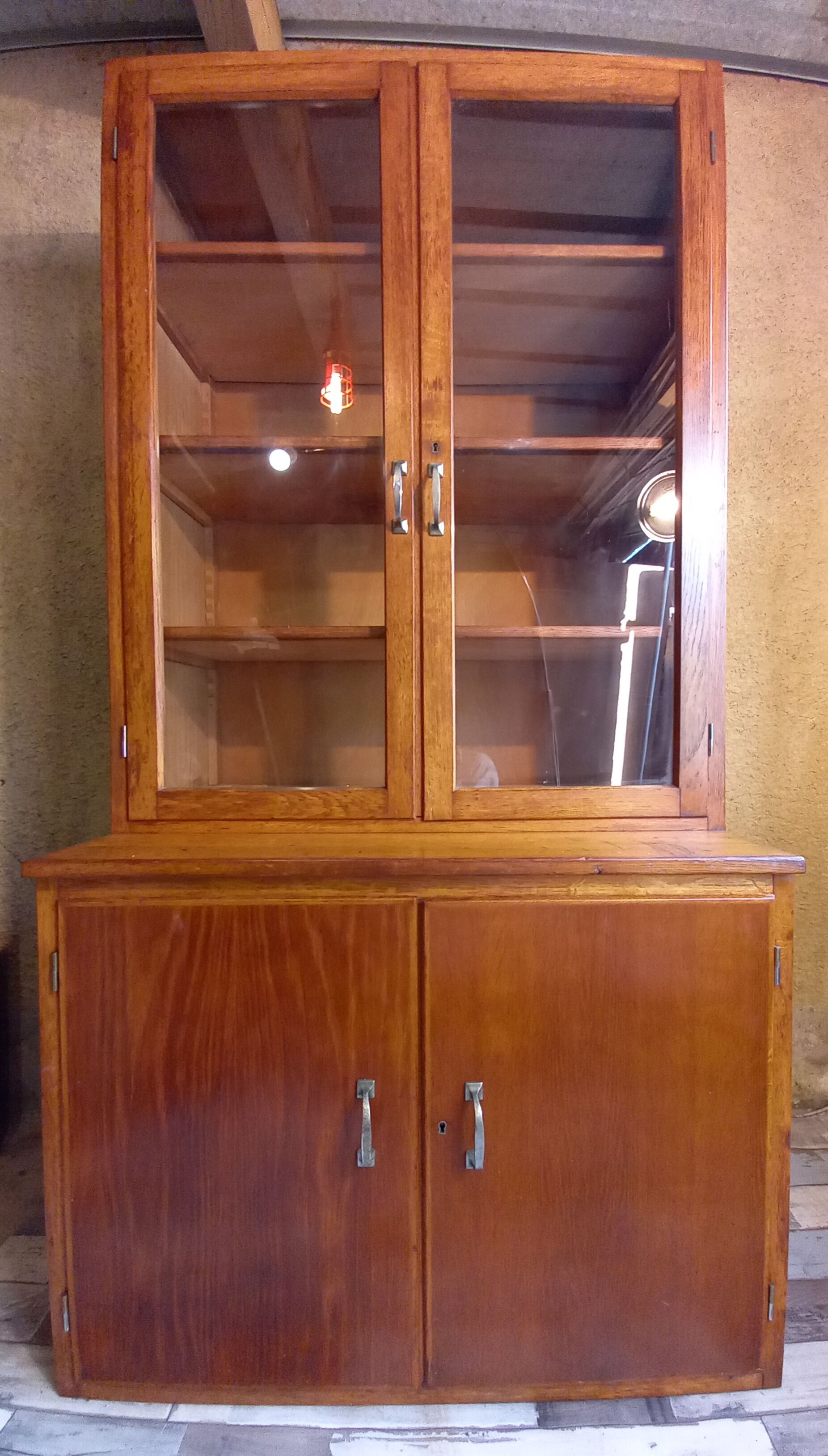 Old shop window furniture