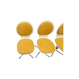 Ensemble de 6 chaises Space Age