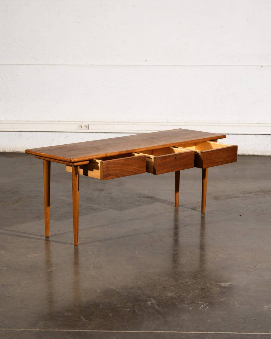 Teak TV console