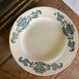 6 flat plates old iron earth Lutetia Longchamp