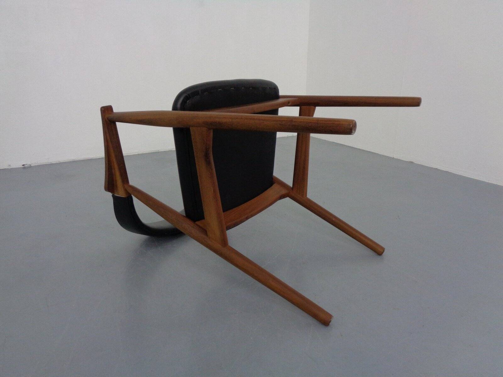 Teak armchair by Thomas Harlev for Farstrup, Denmark, 1960s