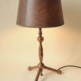 Lampe Tripode - Style Industriel - Cuivre Marron