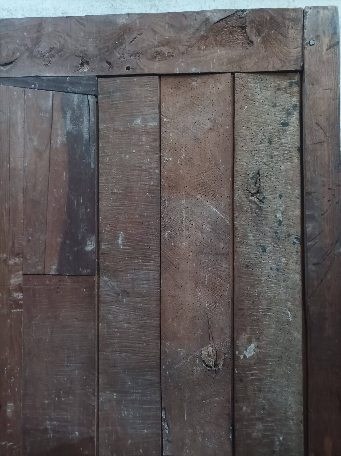 19th-century oak Renaissance wardrobe