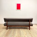 Mid Century Design Extendable Three-Seat Sofa or Daybed by Hans Bellmann for Wilkhahn