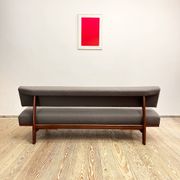 Mid Century Design Extendable Three-Seat Sofa or Daybed by Hans Bellmann for Wilkhahn