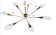 Vintage Scandinavian chandelier from the 50s, 60s, 70s