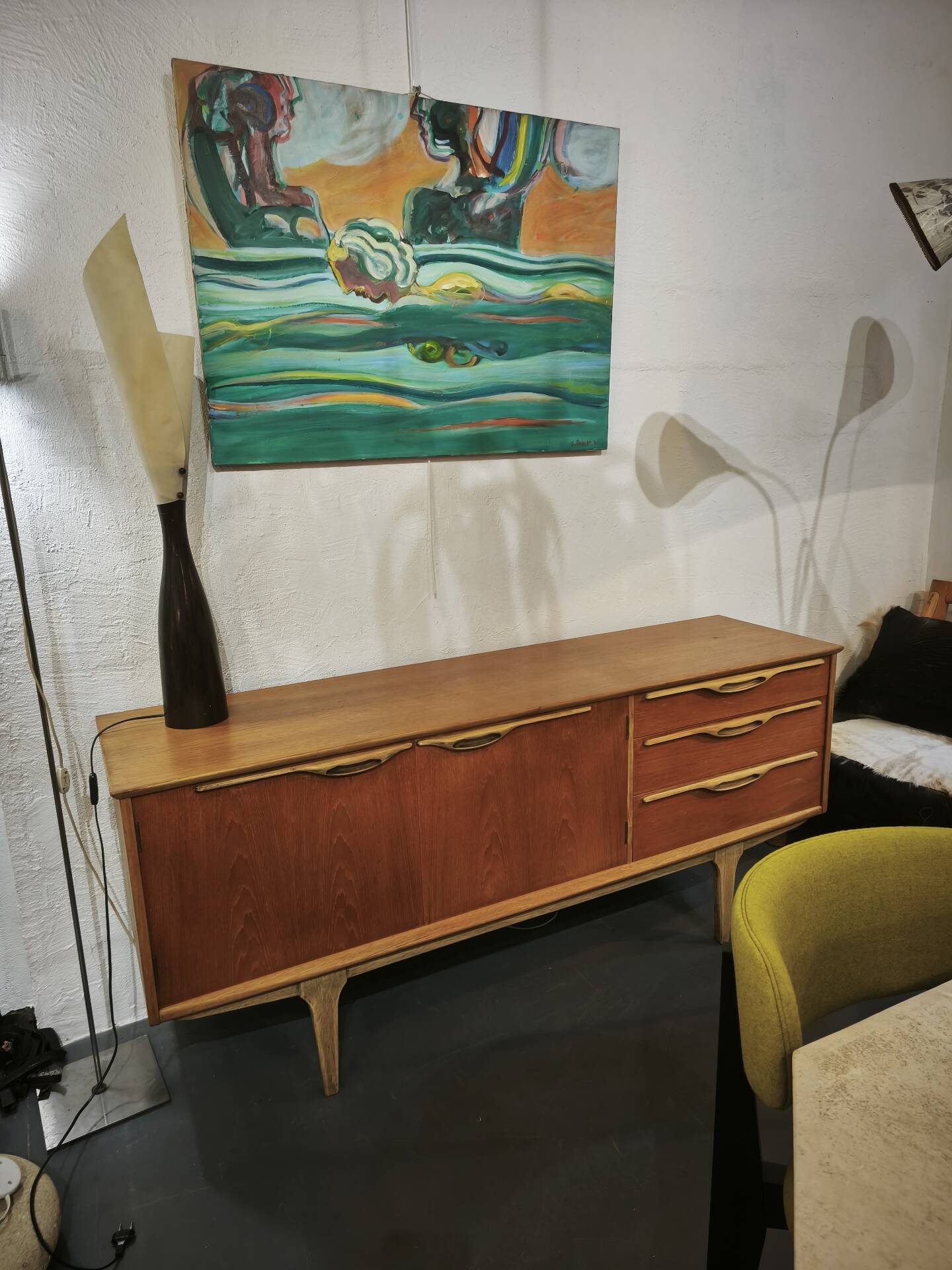 Vintage teak enfilade Jentique 1960