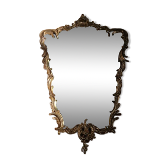 Large bronze mirror 80x55cm