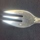 12 Christofle Dessert Forks Mle Crossed Ribbons Silver-Plated Metal