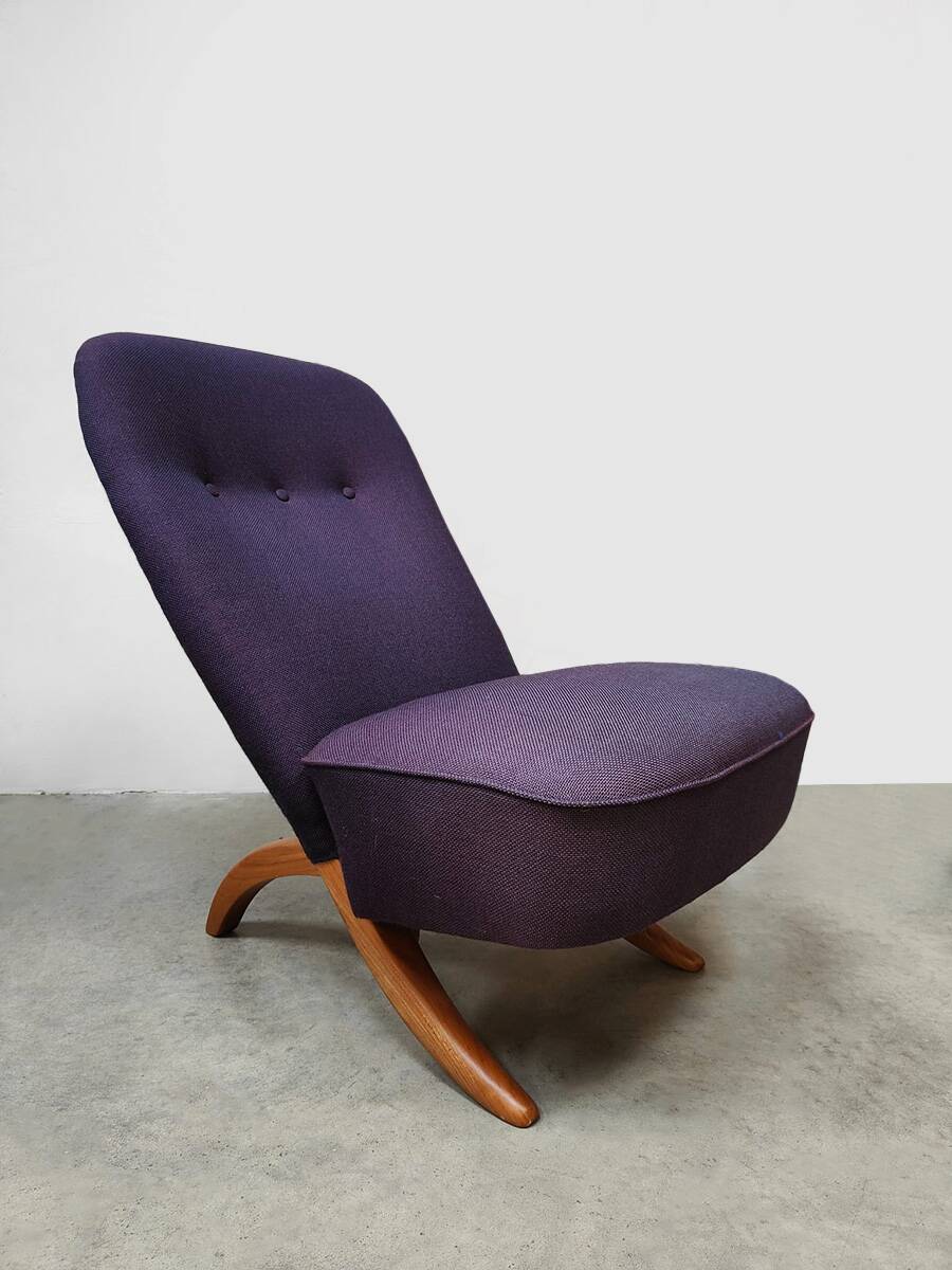 Vintage Dutch design Congo chair Theo Ruth Artifort