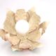 Flower and leaf suspension in pastel tones, 80s