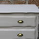 Commode vintage rénovée Greige Galuchat – Style campagne chic
