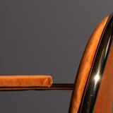 Hollywood Regency chair with or without armrest