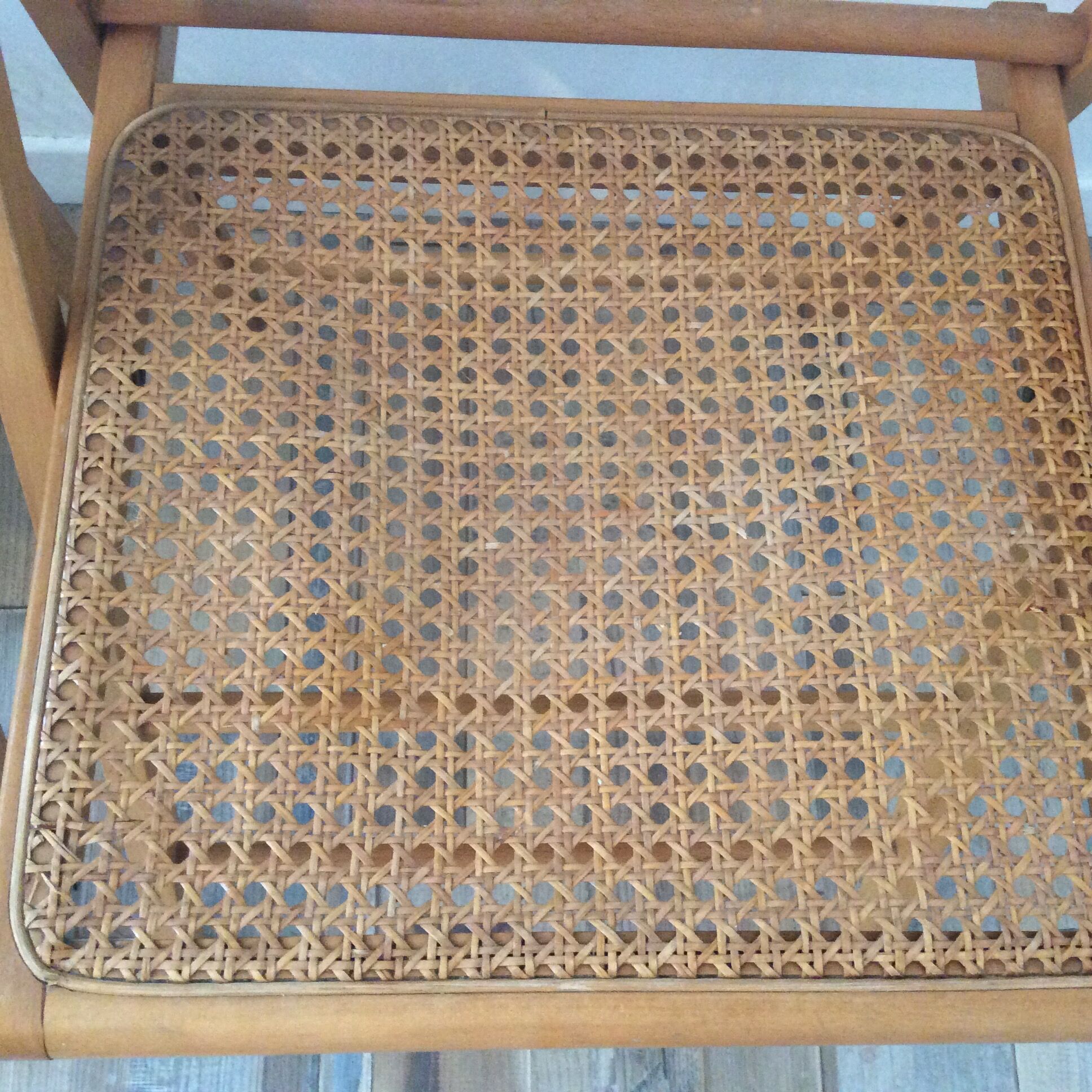Pair of folding chairs vintage 70s canage