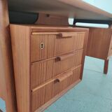 Teak desk by Gunni Omann "model 75" for Omann Jun, Dänemark 1960s