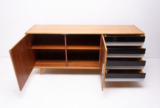 Mid-century modernist sideboard no. u-460 by Jiří Jiroutek, czechoslovakia