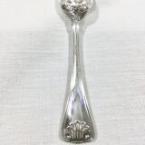 12 silver shell teaspoons