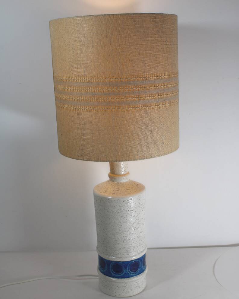 Aldo Londi Bitossi ceramic lamp 1960 vintage Italy