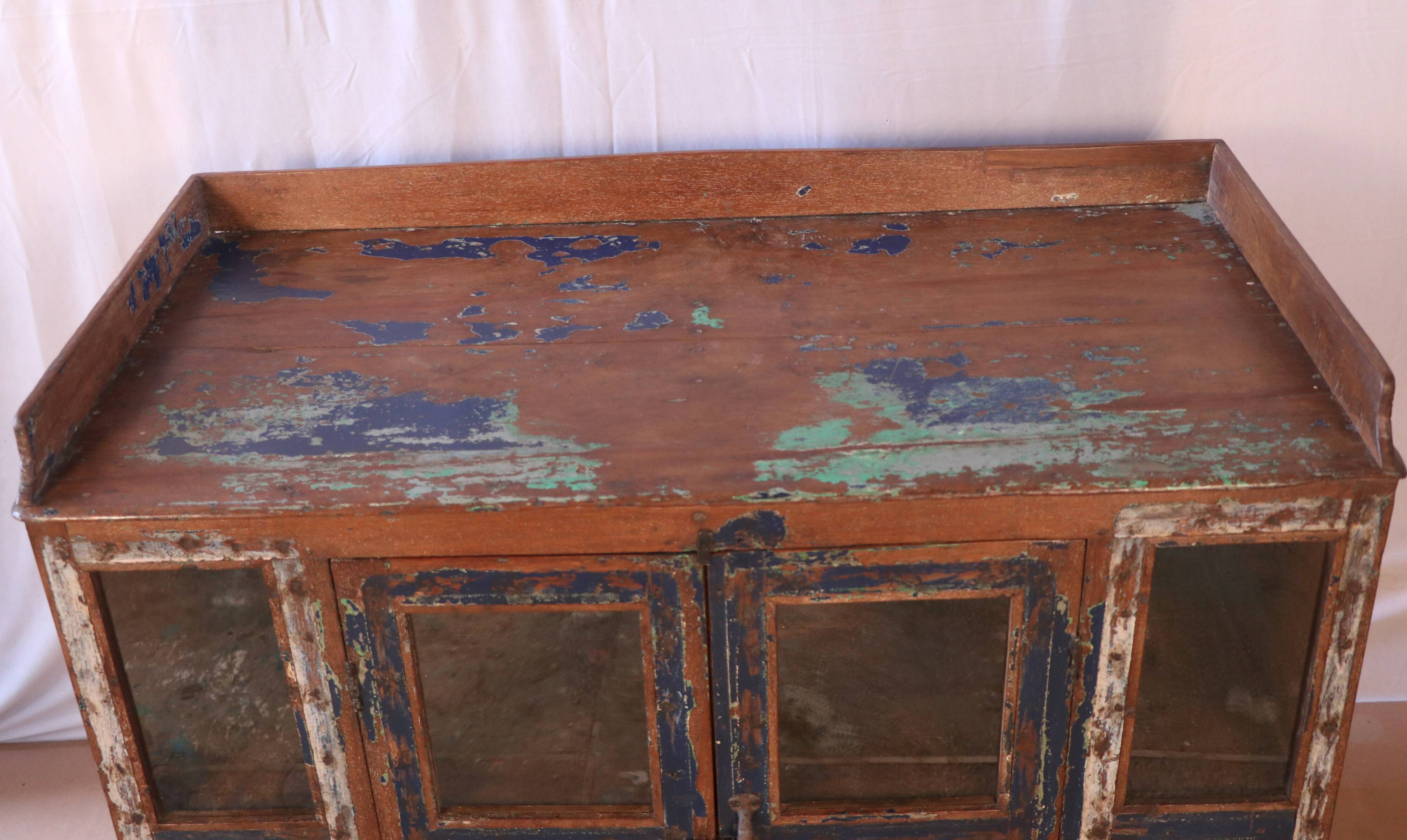 Old burmese teak sideboard teak