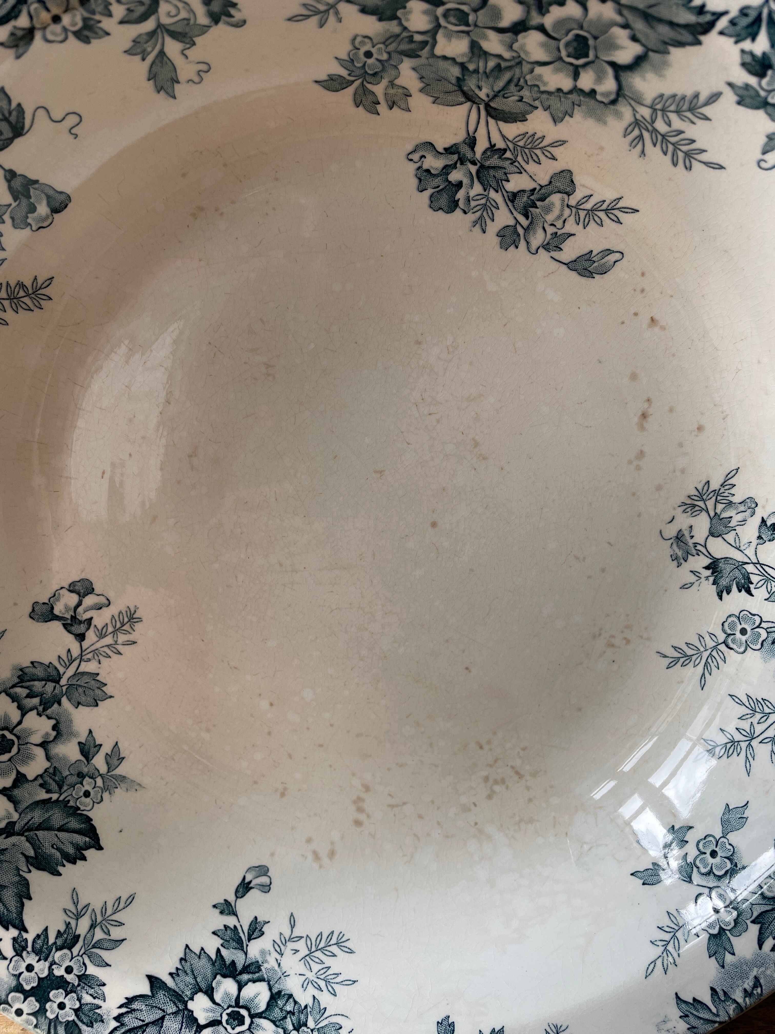 Salad bowl Terre de Fer "Marie-Louise" St Amand & Hamage