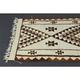 1970s Vintage Turkish Hand-Knotted Wool Cotton Beige Runner Rug 92x355
