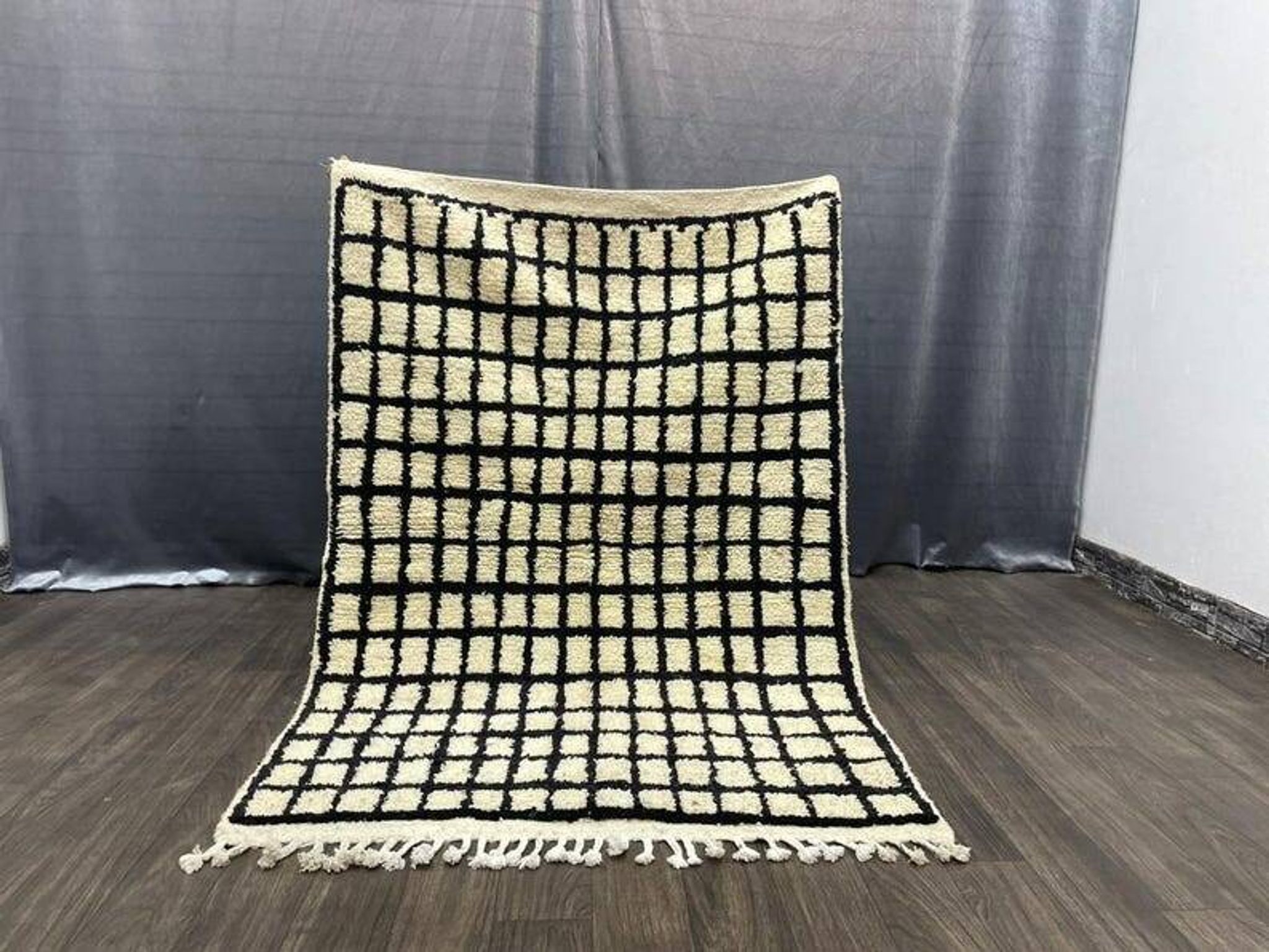 Tapis bérbere fait main traditionnelle 250cmx150cm