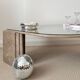 Table basse Roche Bobois marbre