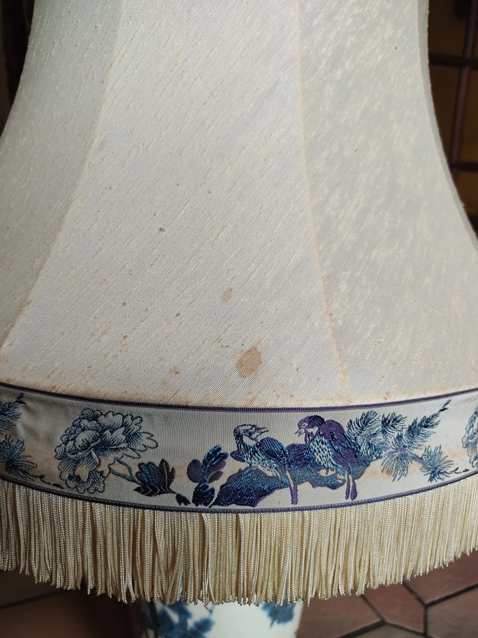 Lampe Blue ginger jar