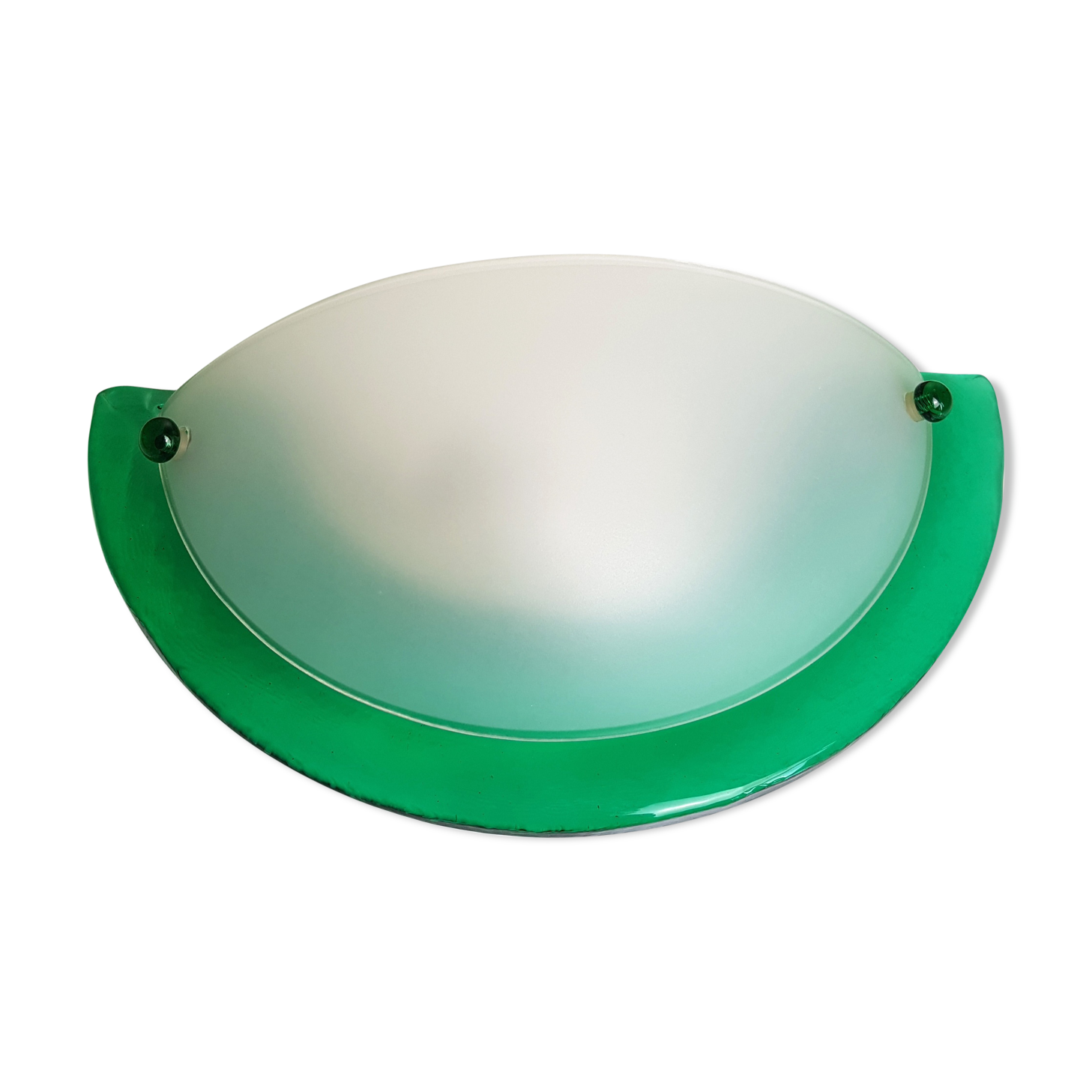 Applicable in thick green glass