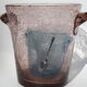 Biot blue bubble glass ice bucket