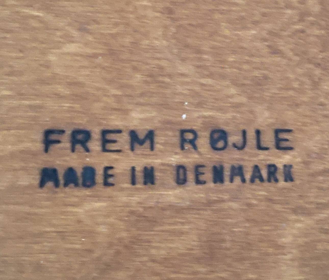 Set of 4 chairs – Hans Olsen Edition Frem Røjle, Denmark, 1952