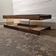Rectangular smoked acrylic coffee table 1970s | Mid-century modern design furniture