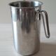 Set of 3 dishes and 1 stainless steel pitcher