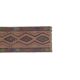 Vintage Turkish hallway rug 46x401 cm