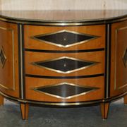 Buffet Demi-lune Satinwood & Laiton Colombo Mobili