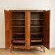 Armoire ancienne style Louis XV en marqueterie florale
