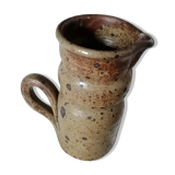 Stoneware pitcher