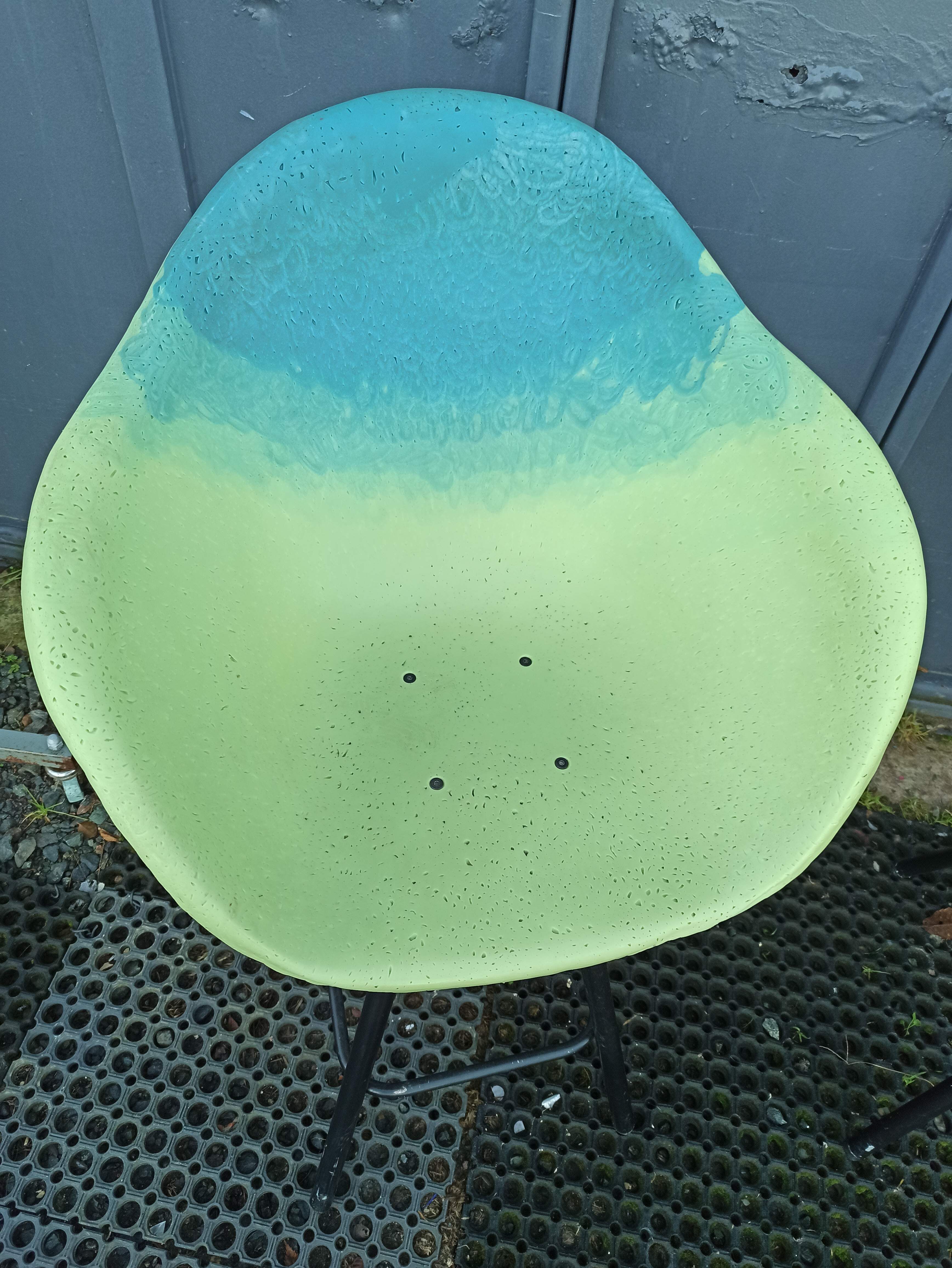 Pair of armchairs high bar stools Maximum