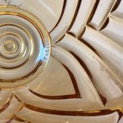 Two bowl cups pavilions Belgium Art Deco