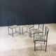 Postmodern Alice Dining Chairs from Cidue, Italy, 1980s, Set of 4