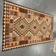 Traditional Multicolour Kilims Wool Area Geometric Carpet Tribal Kilim Rug