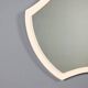 Vintage lacquered wood and mirror glass mirror, design, Italy, 1970s